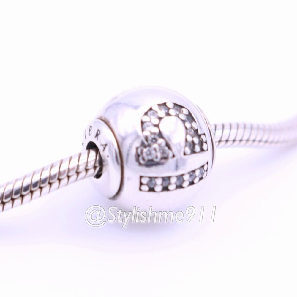 Authentic PANDORA ESSENCE Libra Zodiac Charm - 796040CZ